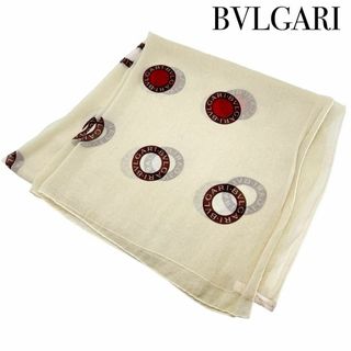 BVLGARI - BVLGARI ブルガリ ロゴマニア ストール グレー系 BVLGARI - BVLGARI ブルガリ ロゴマニア ストール グレー系