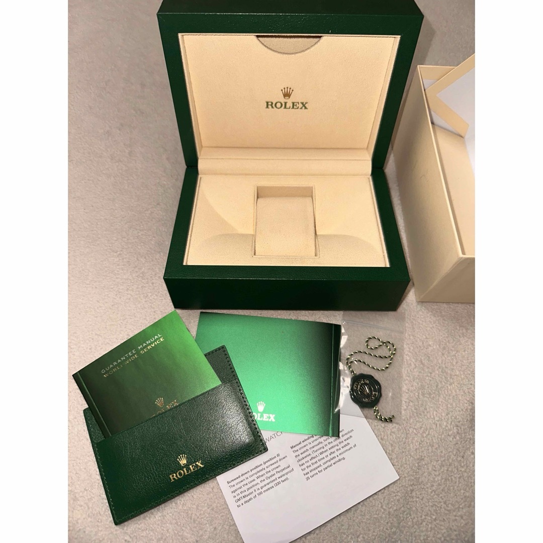 ロレックス 純正箱 ROLEX ヴィンテージ グリーン 良品 内箱のみ