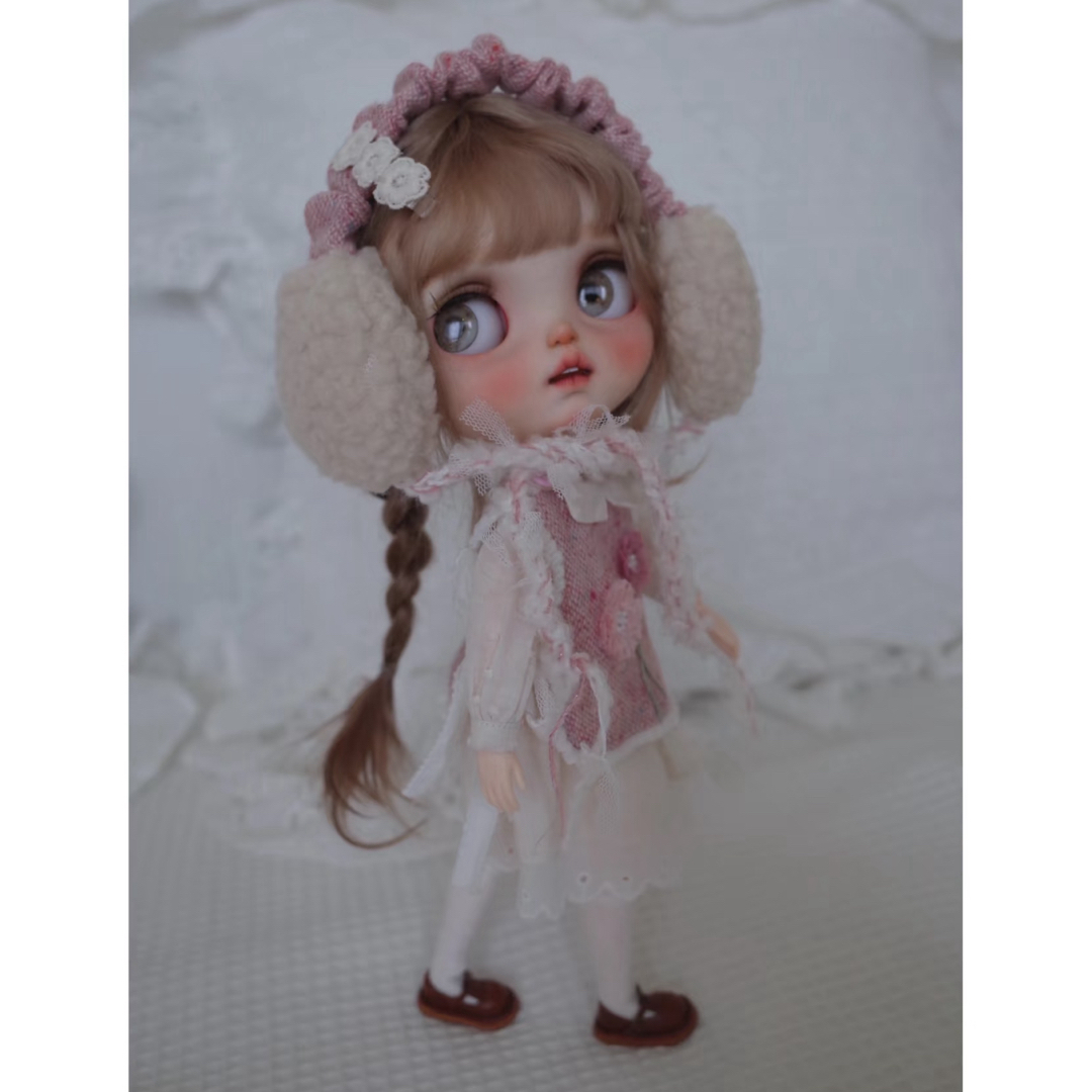 ブライス お洋服 アウトフィット 海外作家製 Strawberry Coffee