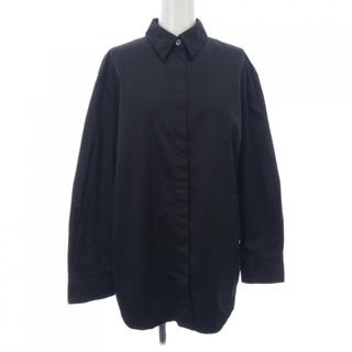 HERMÈSエルメス シルク100%長袖シャツ ブラウス ブラック 34 XS HERMÈSエルメス シルク100%長袖シャツ ブラウス ブラック 34 XS