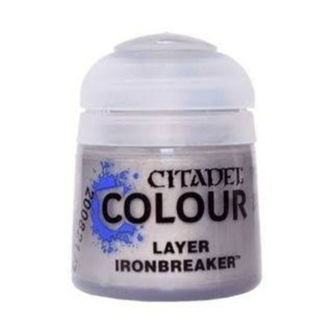 シタデルカラー layer IRONBREAKER シルバー 銀 メタルカラー エンタメ/ホビーのテーブルゲーム/ホビー(模型製作用品)の商品写真
