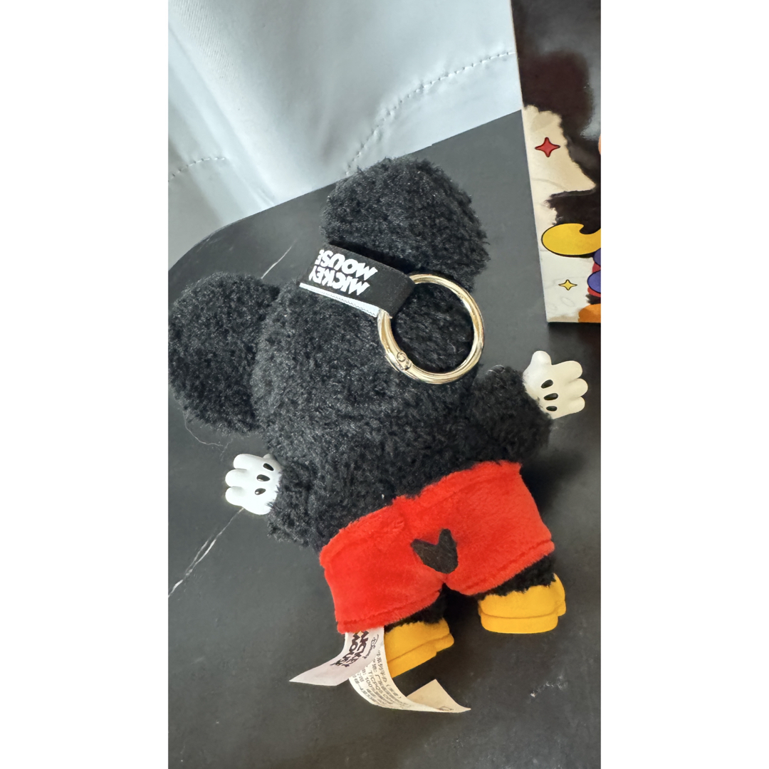 Disney - DISNEY ミッキーファミリー ぬいぐるみキーチェーンの Disney - DISNEY ミッキーファミリー ぬいぐるみキーチェーンの