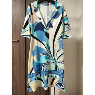 EMILIO PUCCI(ワンピース ・ ブルー・ネイビー/青色系)の EMILIO PUCCI(ワンピース ・ ブルー・ネイビー/青色系)の