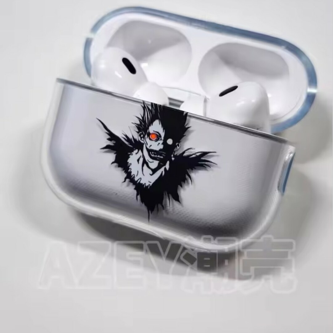 新品 Air pods ケース デスノート sizeはコメント スマホ/家電/カメラのオーディオ機器(ヘッドフォン/イヤフォン)の商品写真