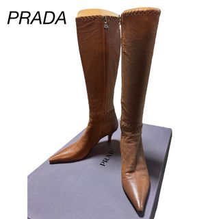 PRADA(ブーツ ・ ブラウン/茶色系)のフリマアイテム一覧 PRADA(ブーツ ・ ブラウン/茶色系)のフリマアイテム一覧