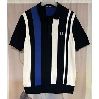 FRED PERRY - 【美品】FRED PERRY ウール ピーコート ストライプ FRED PERRY - 【美品】FRED PERRY ウール ピーコート ストライプ