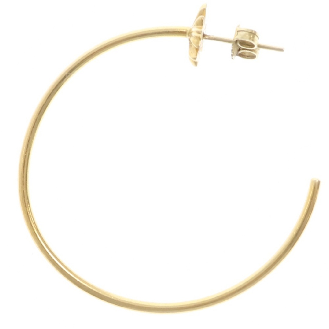 Chrome Hearts - CHROME HEARTS クロムハーツ 22K HOOP CH PLS CHプラス フープ ピアス ゴールド