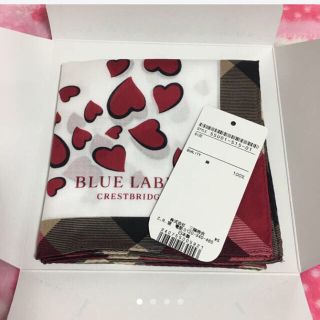 バーバリー(BURBERRY)の新品 ギフト用 ラッピング ブルーレーベル ハンカチ(ハンカチ)