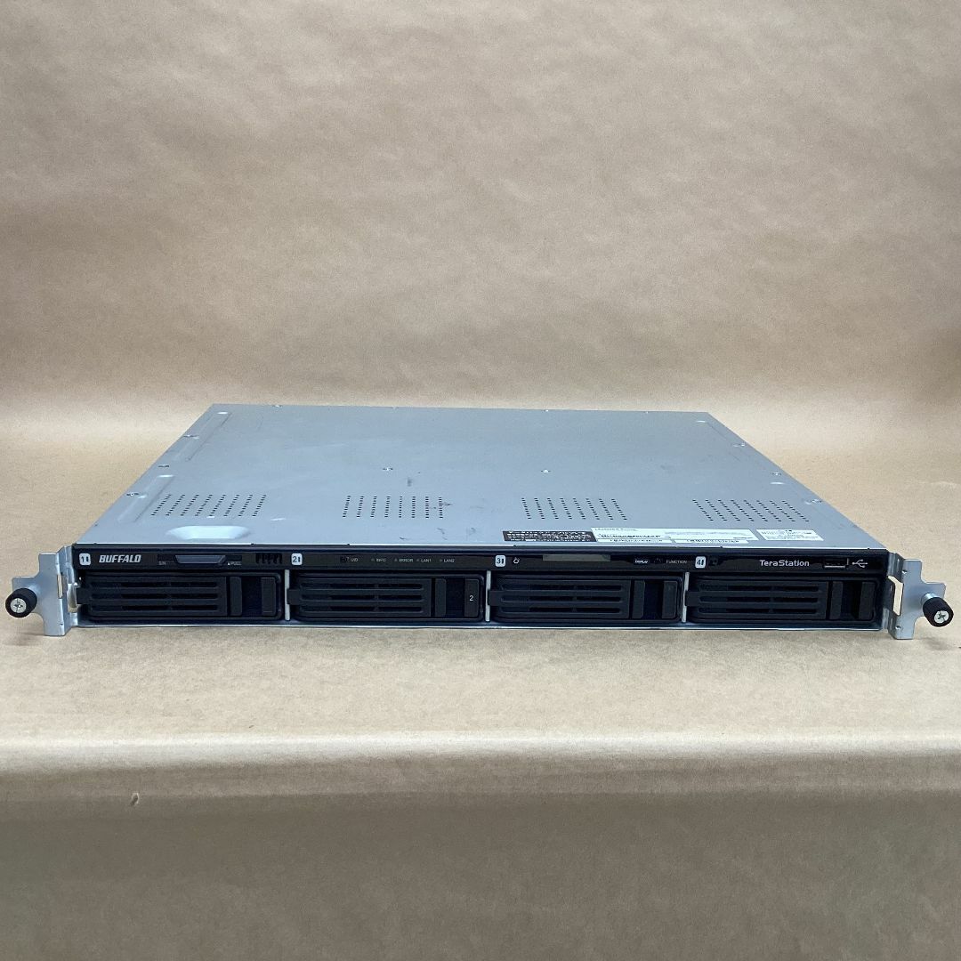 Buffalo - 動作確認済み・システム消去済み BUFFALO NAS TS3400RN0804 8000GB(2000GB×4)