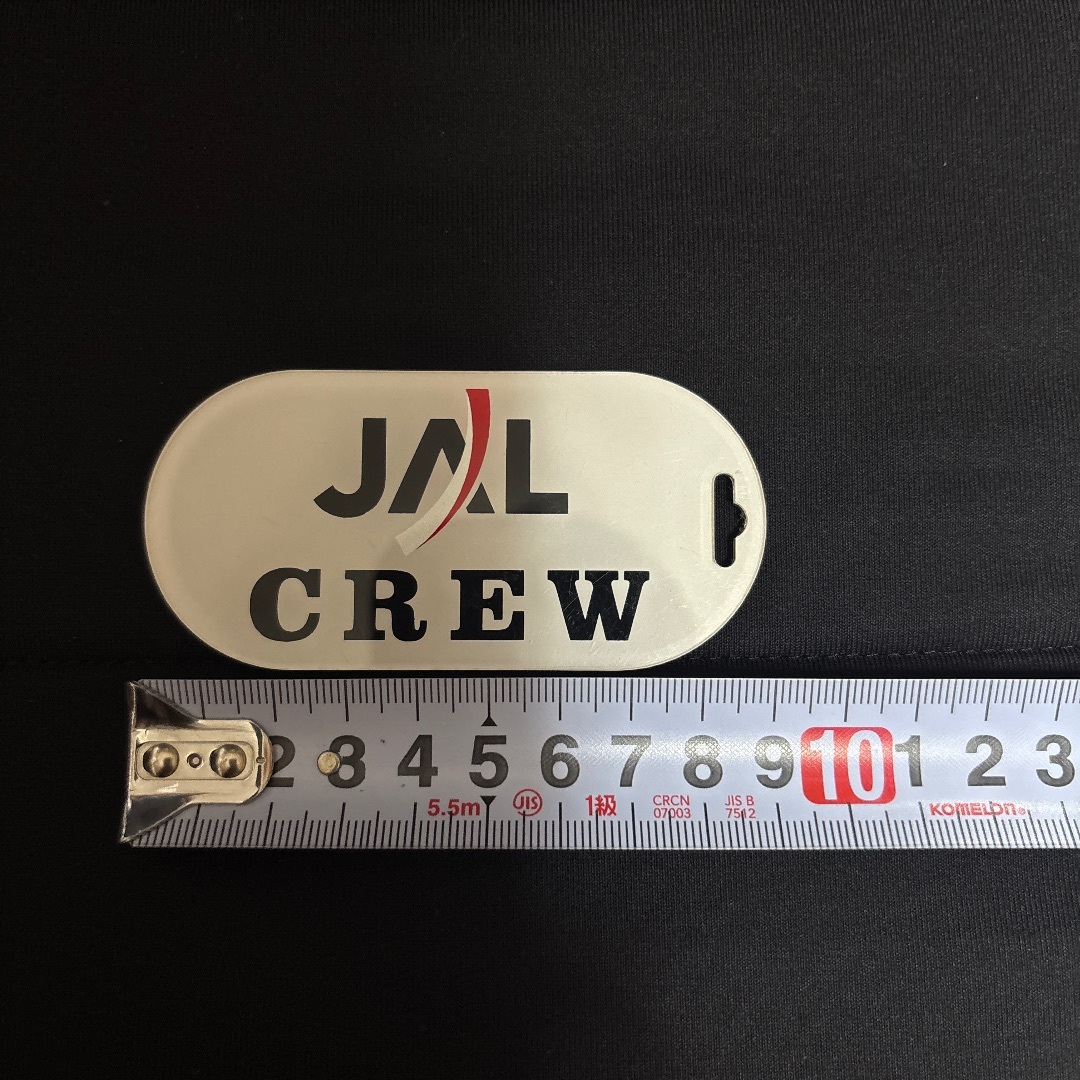 JAL CREW TAG 日本航空  クルータグ ベルトなし