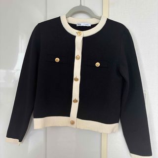ZARA - ZARA ブラッシュフィニッシュニットカーディガン S 今期 ZARA - ZARA ブラッシュフィニッシュニットカーディガン S 今期