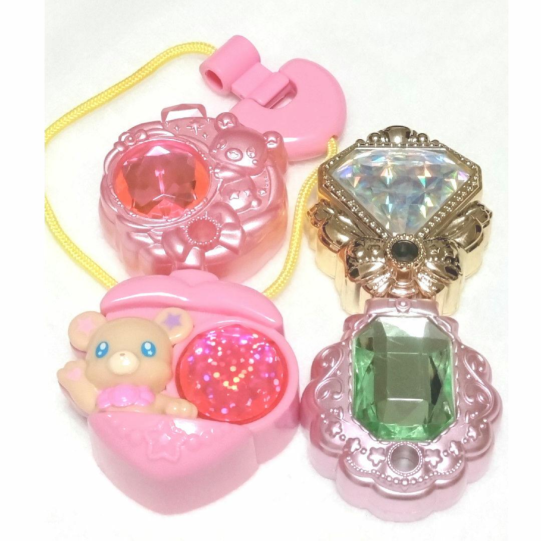 BANDAI(バンダイ)の魔法使いプリキュア リンクルストーン ダイヤ エメラルド ハローモフルン エンタメ/ホビーのおもちゃ/ぬいぐるみ(キャラクターグッズ)の商品写真
