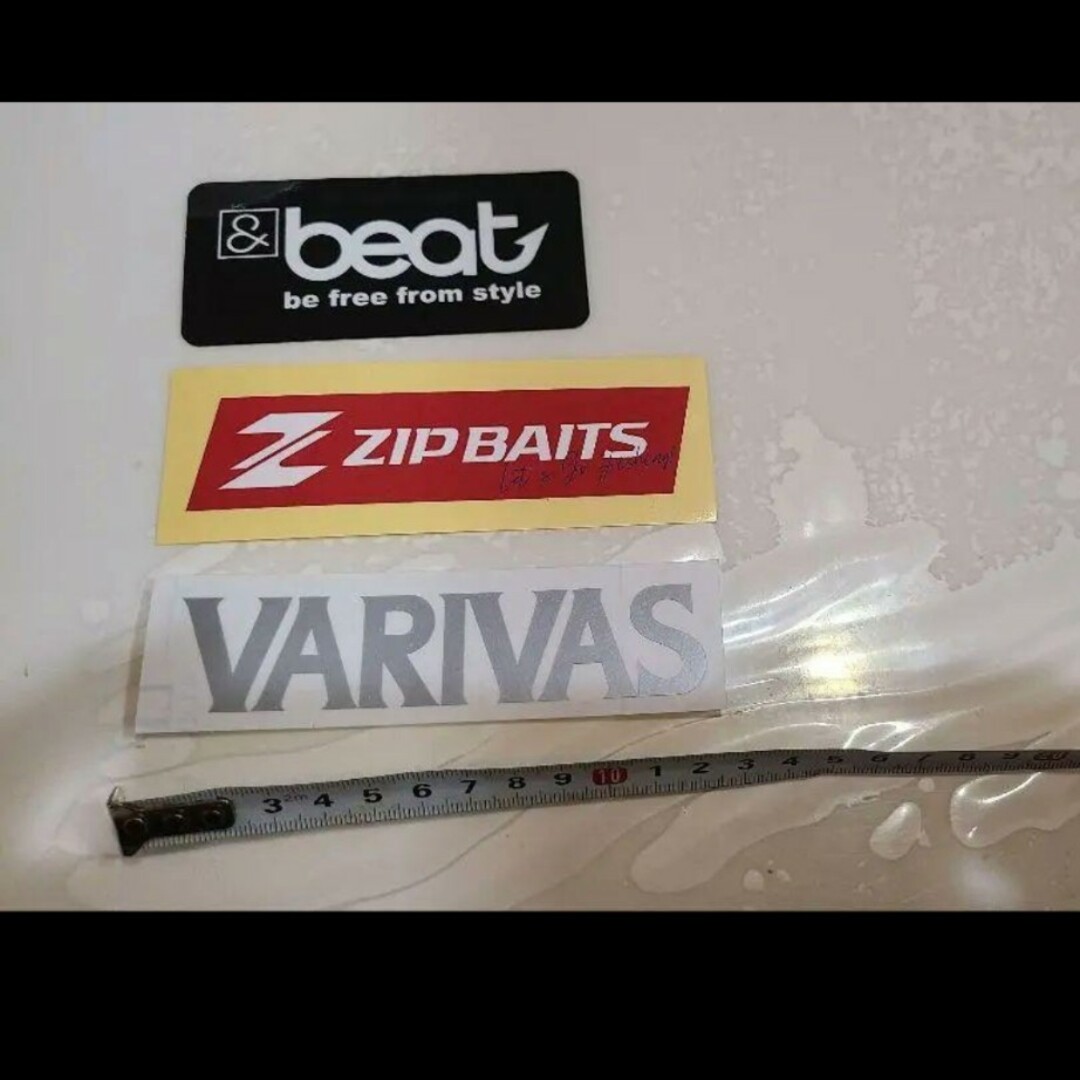 VARIVAS(バリバス)の釣り フィッシングショー ステッカー 3枚セット バリバス VARIVAS スポーツ/アウトドアのフィッシング(その他)の商品写真