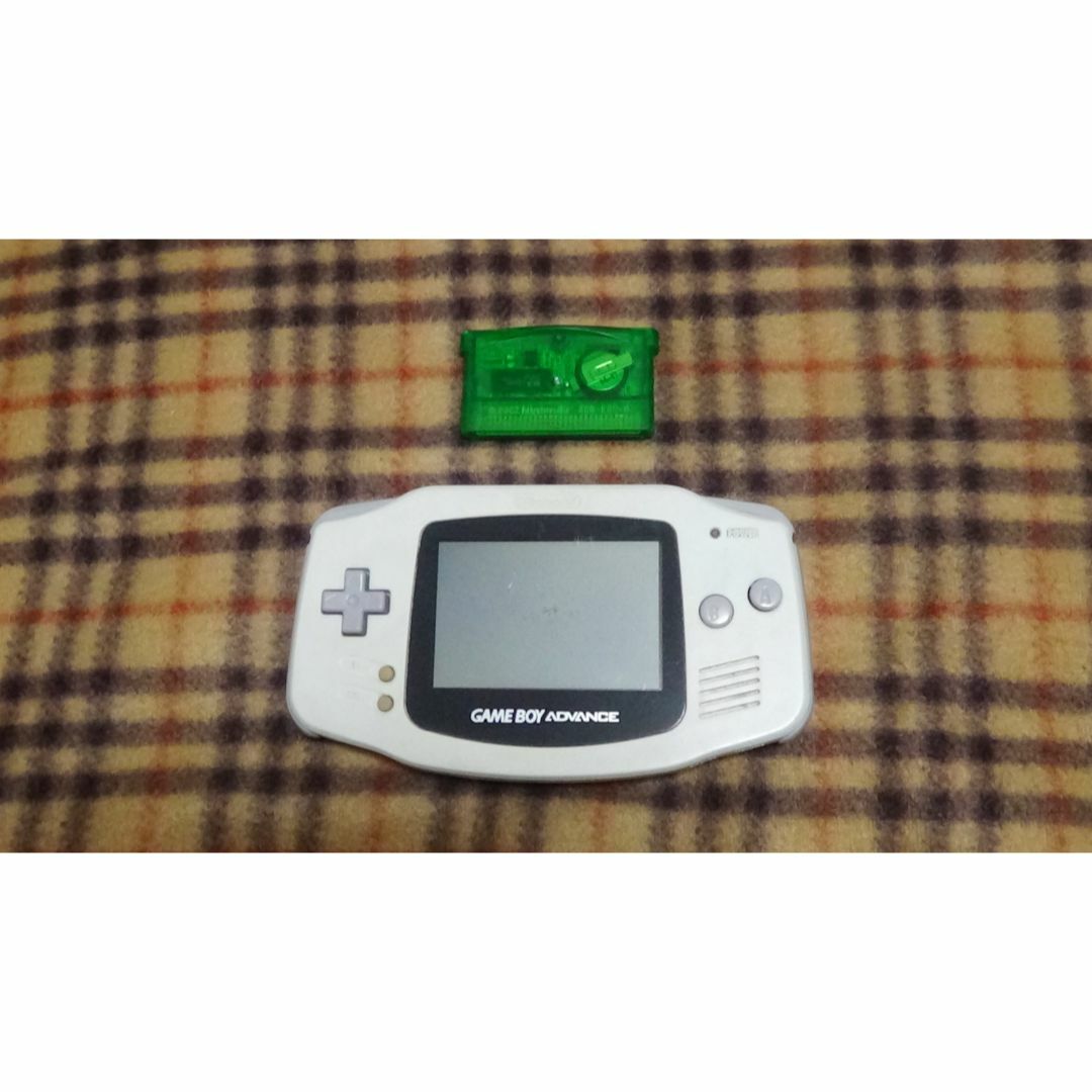 動作OK　ホワイト　ゲームボーイアドバンス 　ポケモンエメラルド