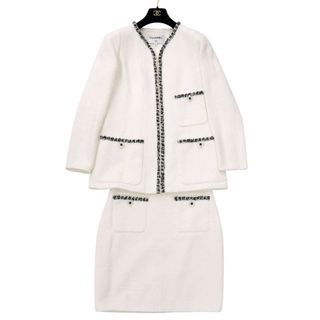 CHANEL - シャネル ジャケット スカート セットアップ サイズ CHANEL - シャネル ジャケット スカート セットアップ サイズ