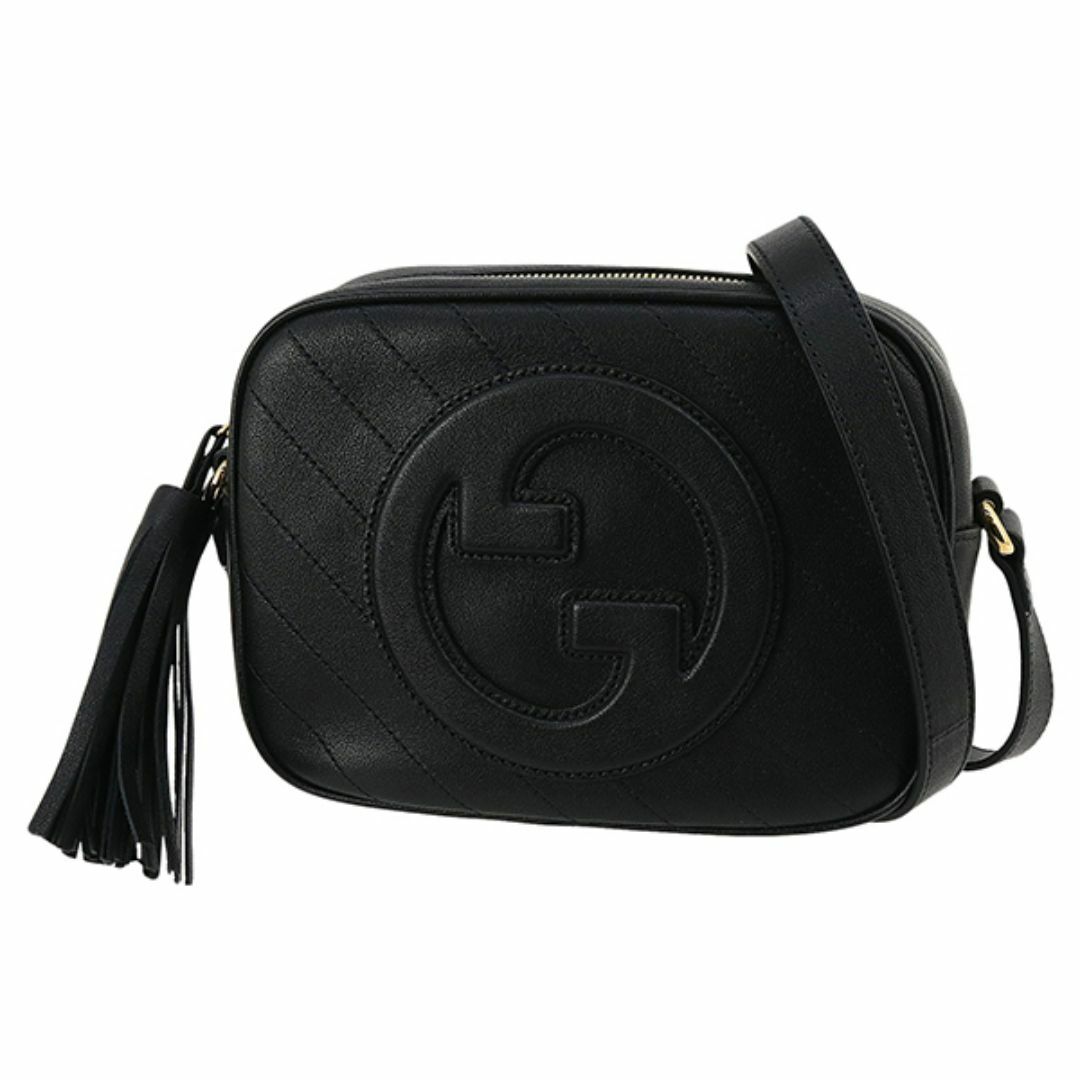 GUCCI - グッチ ショルダーバッグ ブロンディ キルティング カーフレザー ブラック 黒 ポシェット GUCCI グッチ クロスボディバッグ レディース タッセル ダブルGGロゴ ミニバッグ 新品 4414