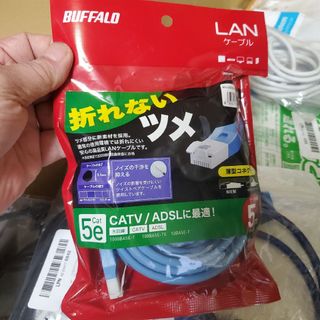 バッファロー(Buffalo)のiBUFFALO ツメの折れないLANケーブル カテゴリー5e ストレート ス…(その他)