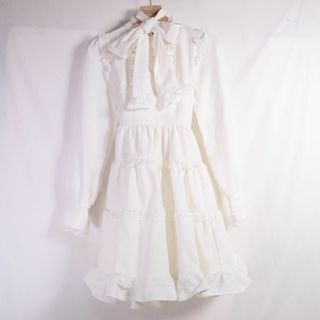 ユメテンボウ(夢展望)の夢展望　エミリーフリルワンピース middle M-3L サイズ　M (ロングワンピース/マキシワンピース)