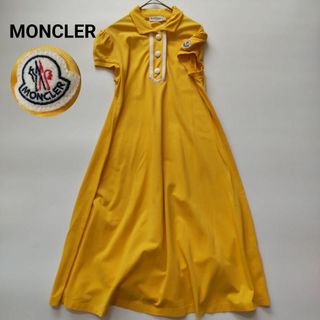 MONCLER - MONCLERモンクレール スウェット フリル ワンピースの MONCLER - MONCLERモンクレール スウェット フリル ワンピースの
