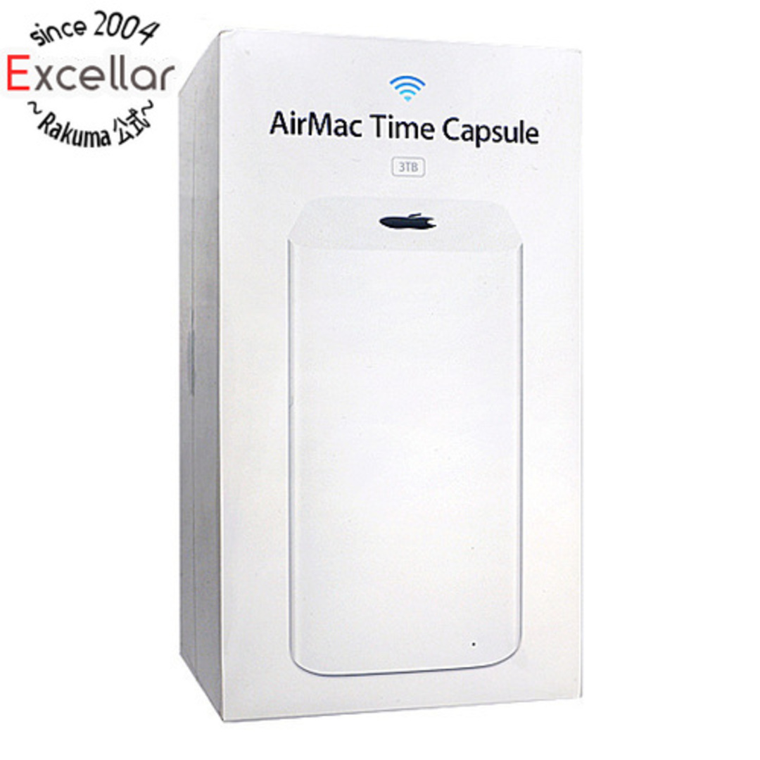 bigapple(ビッグアップル)のAPPLE AirMac Time Capsule ME182J/A 3TB スマホ/家電/カメラのPC/タブレット(PC周辺機器)の商品写真