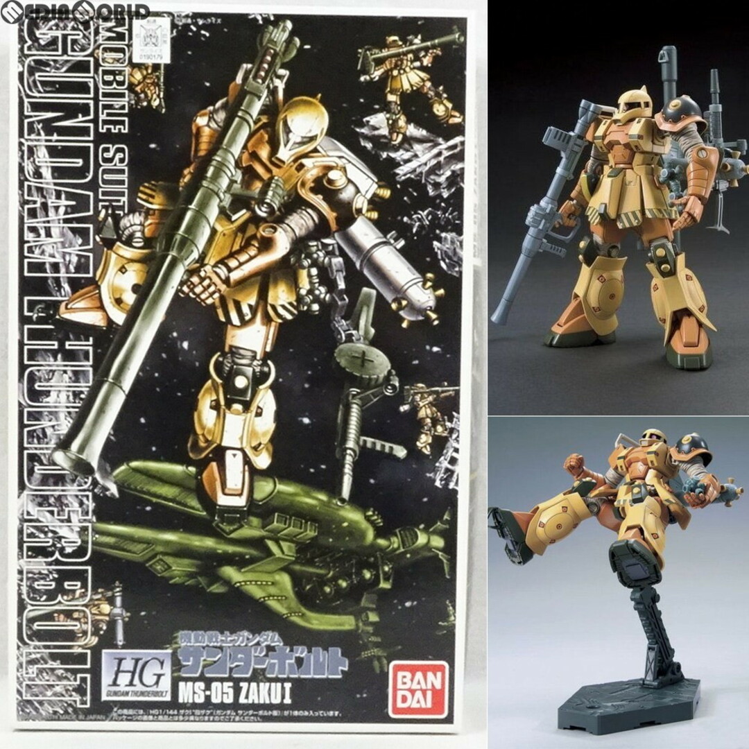 BANDAI(バンダイ)のHG 1/144 ザクI 旧ザク(ガンダムサンダーボルト版) 機動戦士ガンダム サンダーボルト プラモデル(0190179) バンダイ エンタメ/ホビーのおもちゃ/ぬいぐるみ(プラモデル)の商品写真