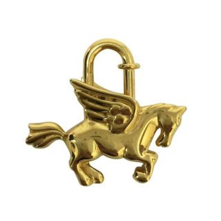 エルメス(HERMES)のエルメス HERMES  1993年限定 カデナ チャーム ペガサス  ゴールド【中古】(チャーム)