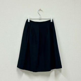マッキントッシュフィロソフィー(MACKINTOSH PHILOSOPHY)の【MACKINTOSH PHILOSOPHY】マッキントッシュフィロソフィー　フレアスカート　紺系　サイズ36　無地　毛(その他)