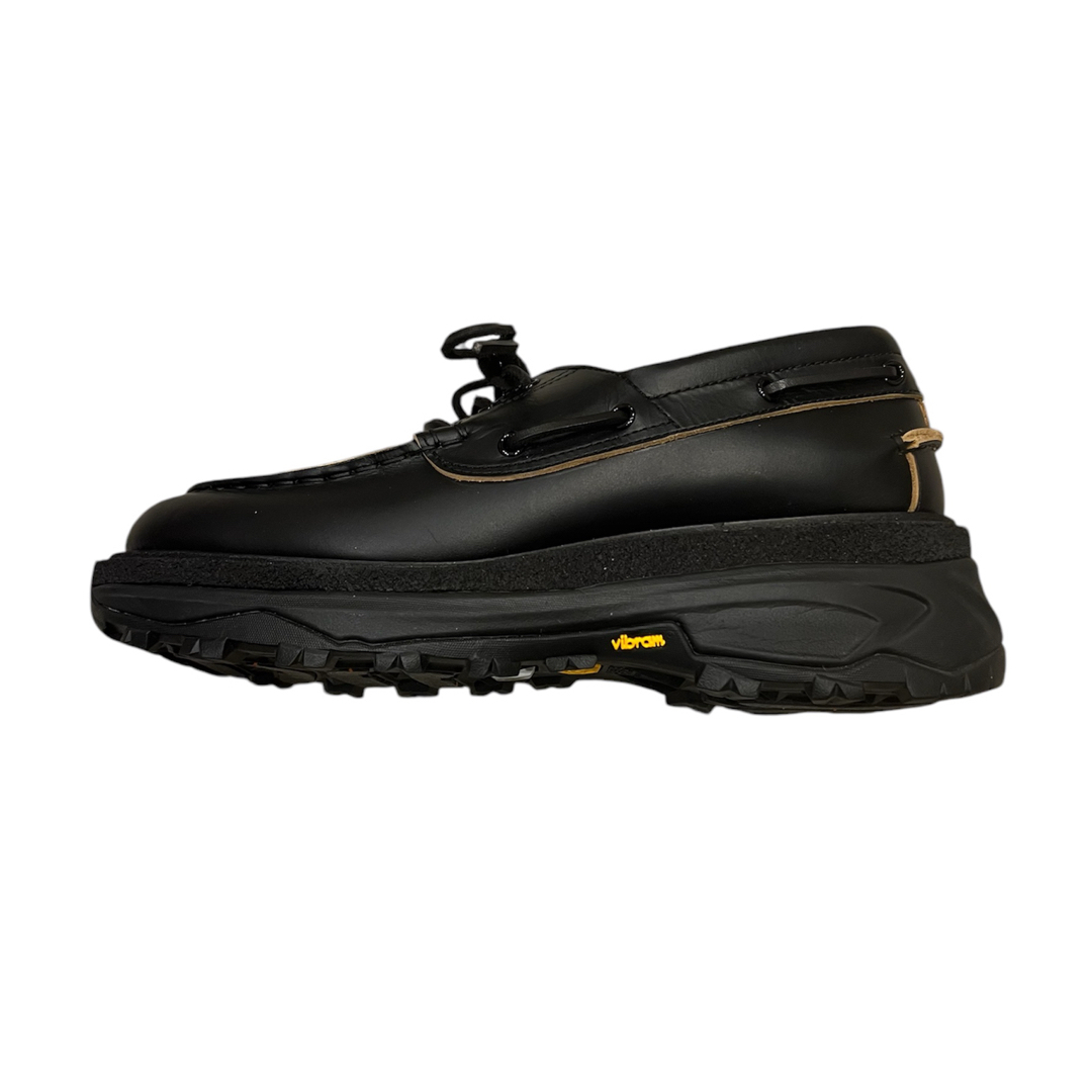 sacai - SACAI サカイ 25SS Boat Shoes ボートシューズ レザーの sacai - SACAI サカイ 25SS Boat Shoes ボートシューズ レザーの