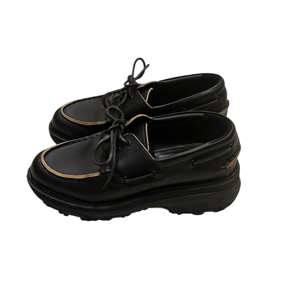 sacai - SACAI サカイ 25SS Boat Shoes ボートシューズ レザーの sacai - SACAI サカイ 25SS Boat Shoes ボートシューズ レザーの