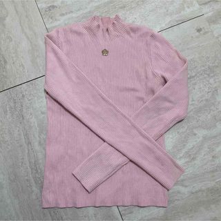 マリークヮント(MARY QUANT)のLILY BROWN ピンクリブニット MARY QUANT(ニット/セーター)