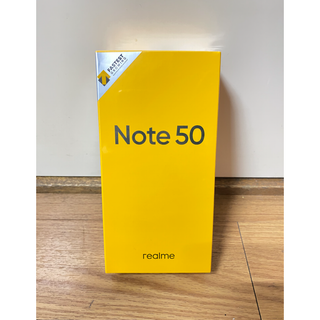 リアルミー(realme)のRealme Note 50 3GB+64GB SIM FREE - BLACK(スマートフォン本体)