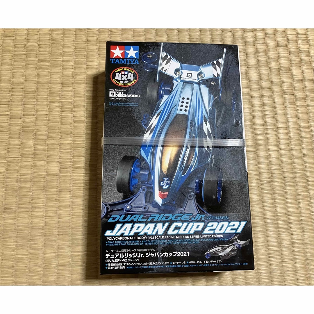 ミニ四駆 デュアルリッジ ジャパンカップ2021 限定品 ポリカ仕様 ポリカ エンタメ/ホビーのおもちゃ/ぬいぐるみ(模型/プラモデル)の商品写真