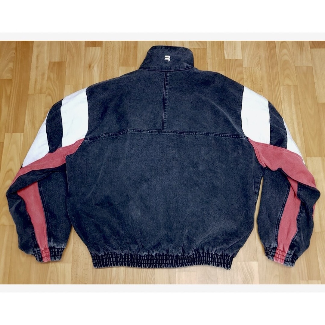 BALENCIAGA - BALENCIAGA デニムトラックジャケットの通販 by め BALENCIAGA - BALENCIAGA デニムトラックジャケットの通販 by め