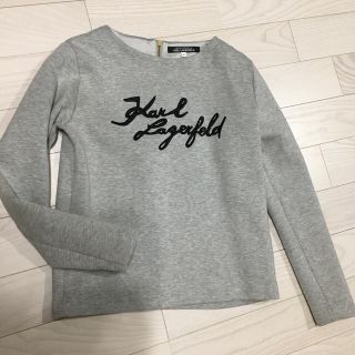 カールラガーフェルド(Karl Lagerfeld)のエンブロイダリートップス(カットソー(長袖/七分))