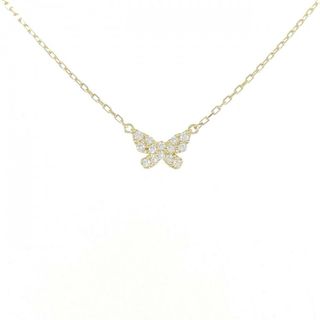 アーカー(AHKAH)のアーカー バタフライ ネックレス 0.06CT(その他)