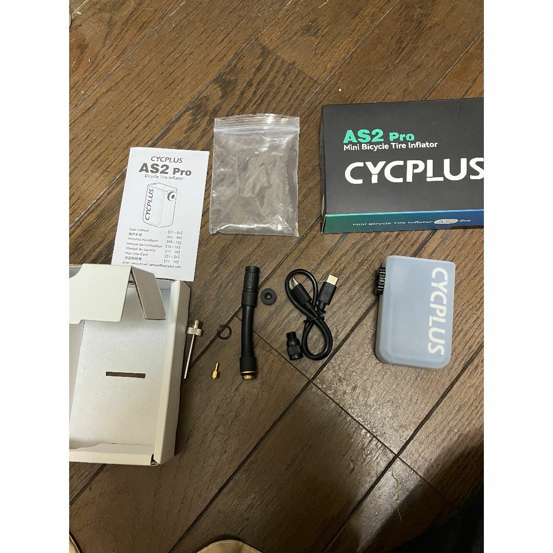 小型電動空気入れ　CYCPLUS　AS2Pro
