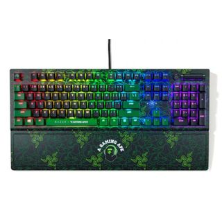 RAZER X BAPE NEON CAMO BLACKWIDOW V3
