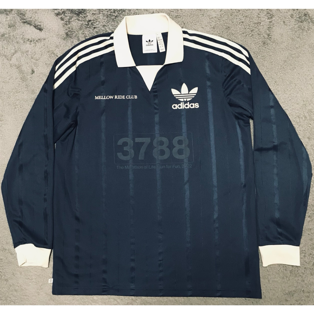 adidas - adidas mellow ride club 襟付きシャツの通販 by TK adidas - adidas mellow ride club 襟付きシャツの通販 by TK