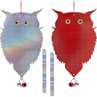 鳩よけ 鳥よけ フクロウ 鳩よけグッズ 鳥の天敵フクロウ型 キラキ(その他)