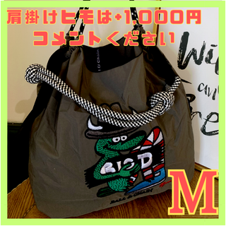 新品 未使用 トート ワニ M 大人気 キャラ 黒 ボールアンドチェーン 人気(ショルダーバッグ)