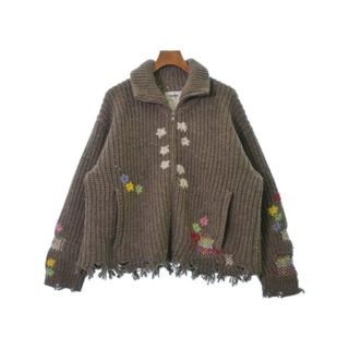 doublet - ダブレット 24SS42KN139 装飾ツィードニット doublet - ダブレット 24SS42KN139 装飾ツィードニット