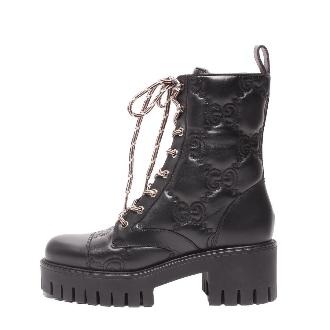 GUCCI - 美品 グッチ ショートブーツ サイドジップアップ 718386 GUCCI - 美品 グッチ ショートブーツ サイドジップアップ 718386