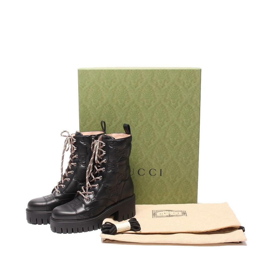 GUCCI - 美品 グッチ ショートブーツ サイドジップアップ 718386 GUCCI - 美品 グッチ ショートブーツ サイドジップアップ 718386