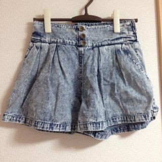 レトロガール(RETRO GIRL)のレトロガール デニムキュロット(ショートパンツ)