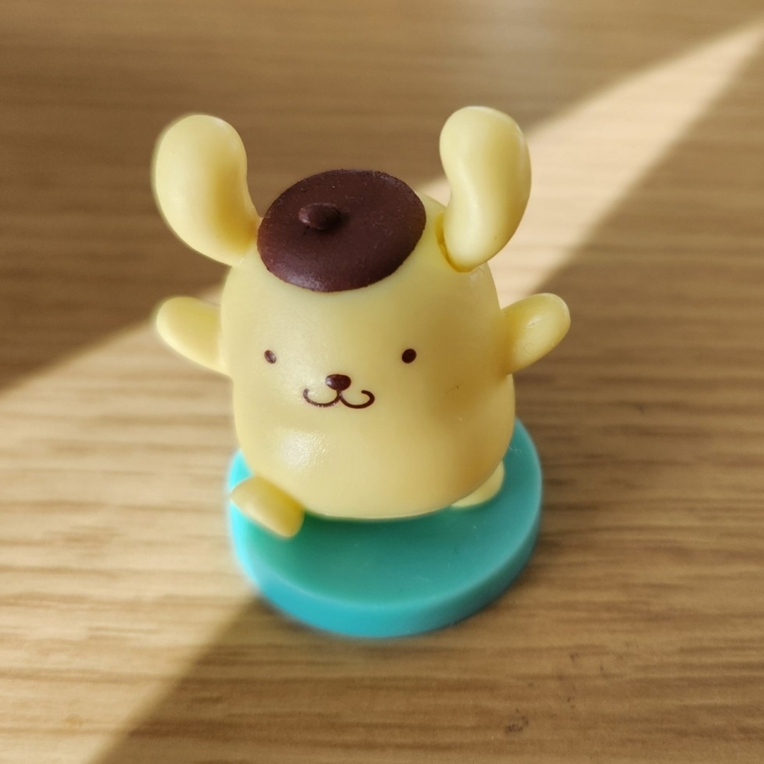 フルタ製菓(フルタセイカ)のフルタ製菓 チョコエッグ サンリオキャラクターズ ポムポムプリン エンタメ/ホビーのおもちゃ/ぬいぐるみ(キャラクターグッズ)の商品写真