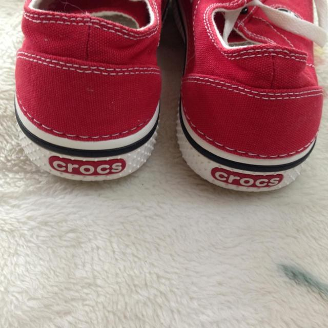 crocs(クロックス)の☆RM☆様専用♡クロックス赤23cm レディースの靴/シューズ(スニーカー)の商品写真