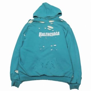 BALENCIAGA(パーカー ・ ブルー・ネイビー/青色系)のフリマ BALENCIAGA(パーカー ・ ブルー・ネイビー/青色系)のフリマ
