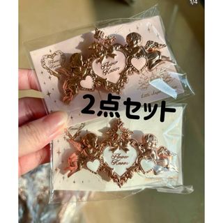 【2点セット】フラワーノーズ　リトルエンジェルコレクショ ンシリーズ ヘアピン(ヘアピン)