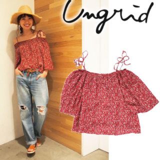 アングリッド(Ungrid)のtops オフショルダー(カットソー(長袖/七分))