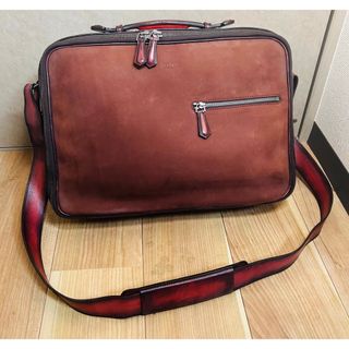 BERLUTI - 特注25万 ベルルッティ クレストロゴ カーフレザー BERLUTI - 特注25万 ベルルッティ クレストロゴ カーフレザー